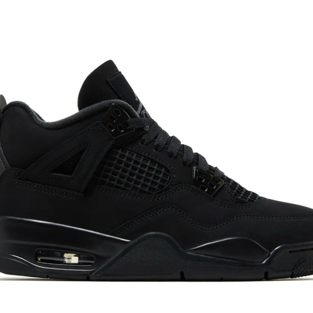 Black Cat 2025 Air Jordan 4 size